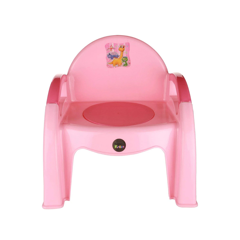 Baby’s Toilet Potty Training Seat Chair with Upper Closing Lid and Removable Bowl – Pink