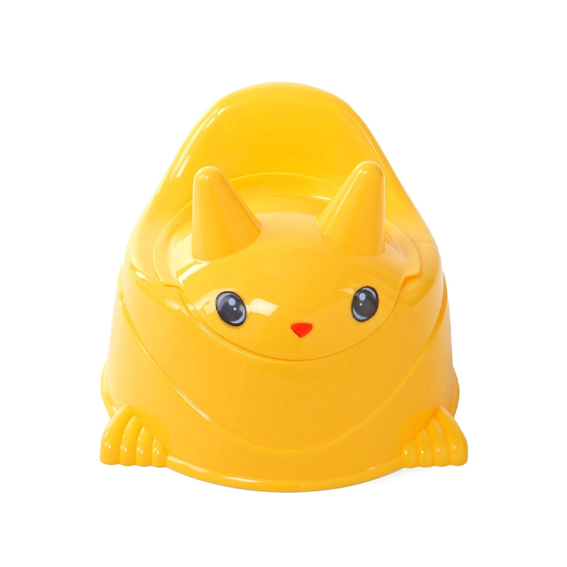 Animal Face Baby Potty Chair – Yellow