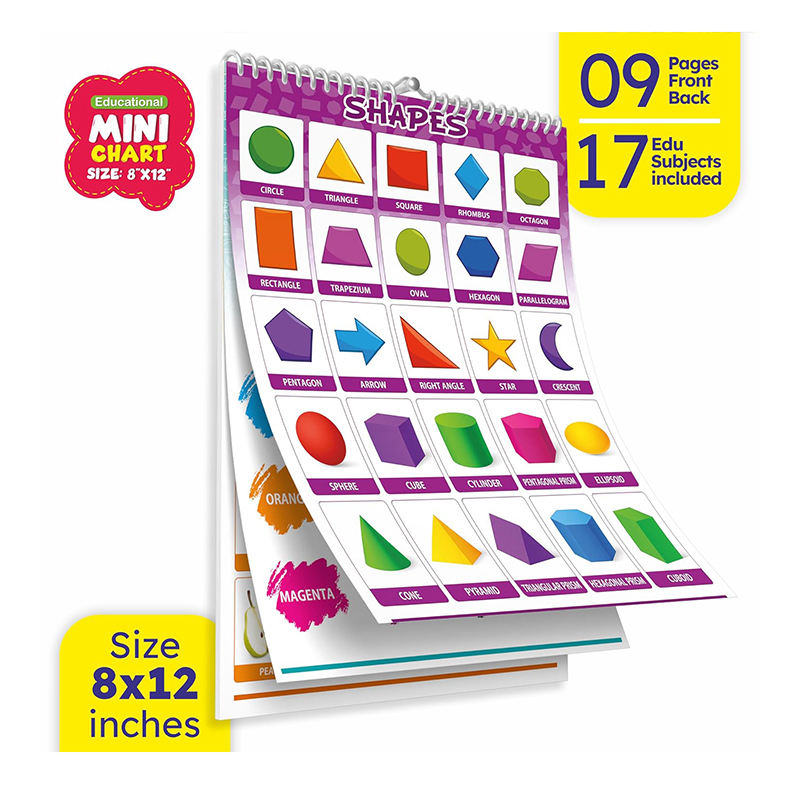 Look N Learn Mini Educational Chart | 17 Subjects | Kids Age 2+